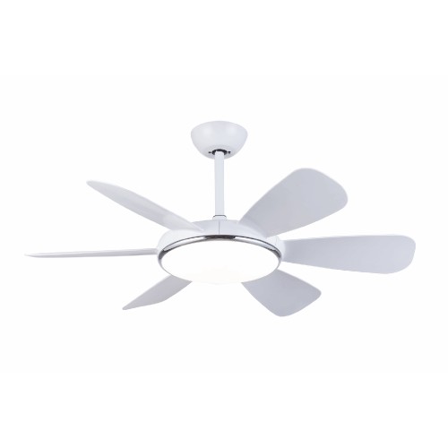 FAN VENTILATION WITH LIGHT  MFC-42631 132cm WHITE 6Φ DC ME R/C